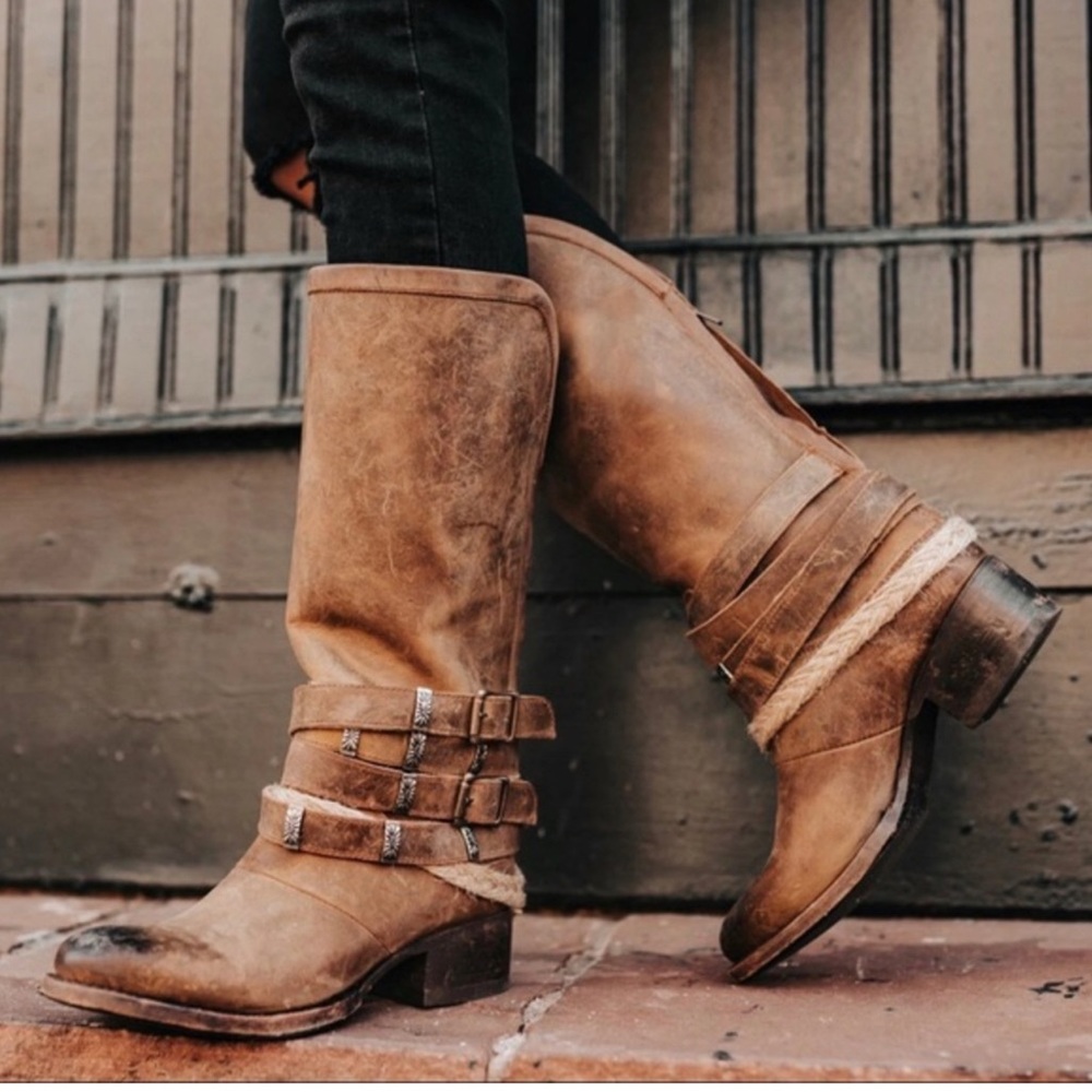 FREEBIRD drove boot in brown